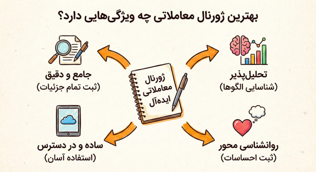 بهترین ژورنال معاملاتی چه ویژگیهایی دارد؟