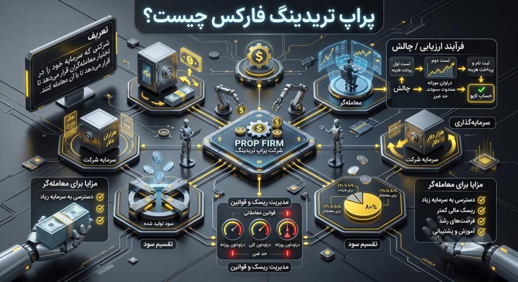 پراپ تریدینگ فارکس چیست؟