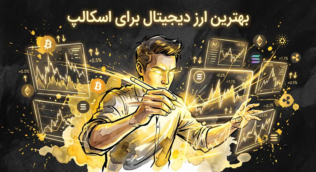 بهترین ارز دیجیتال برای اسکالپ (معرفی جامع) + 7 کوین برتر