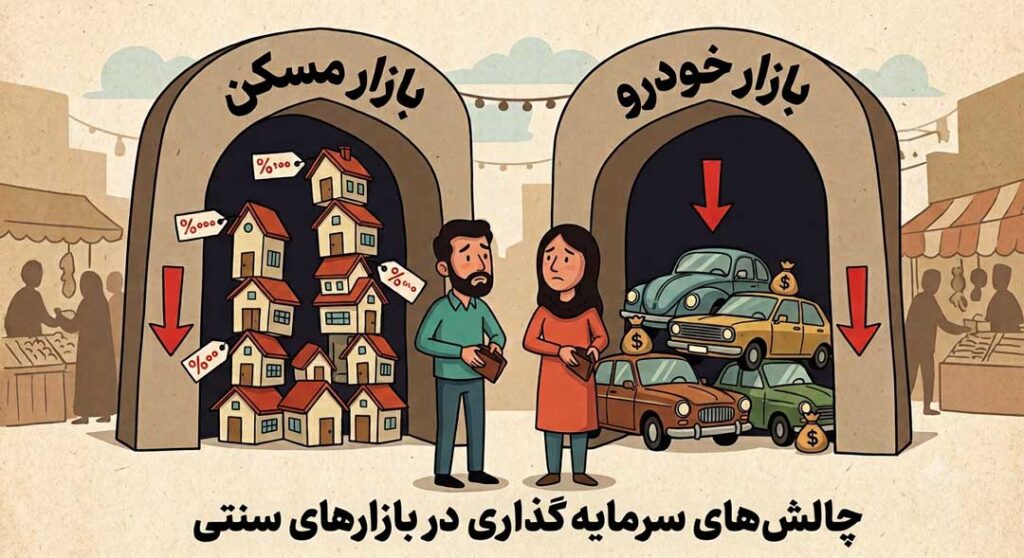 چالش‌های سرمایه گذاری با پول کم در بازارهای سنتی