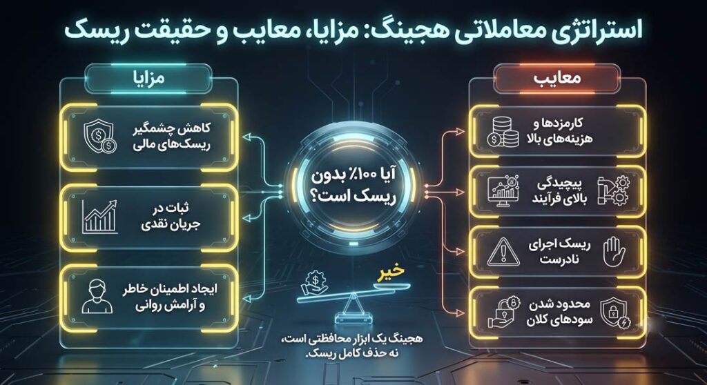 مزایا و معایب استراتژی معاملاتی هجینگ آیا ۱۰۰٪ بدون ریسک است؟